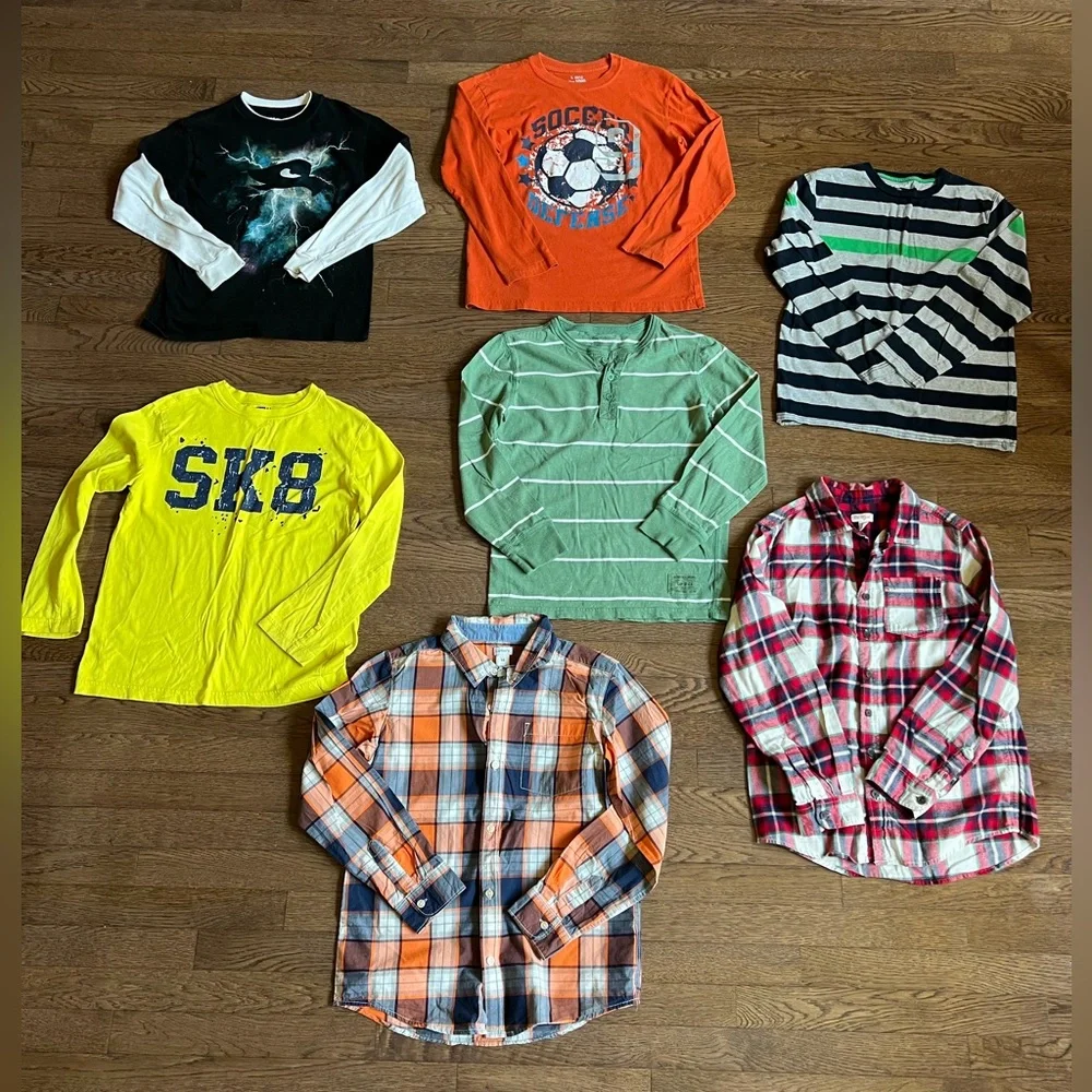 Boys Jeans and Long Sleeve Tees - Picture 4 of 8